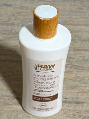 RAW Sugar Santal + Caffeine Firming Vegan Moisture Loving Lotion -